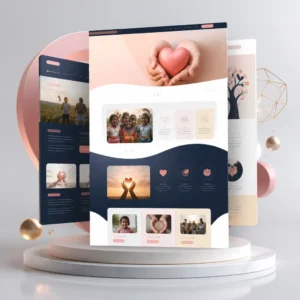 Charity Fundraiser Landing Page