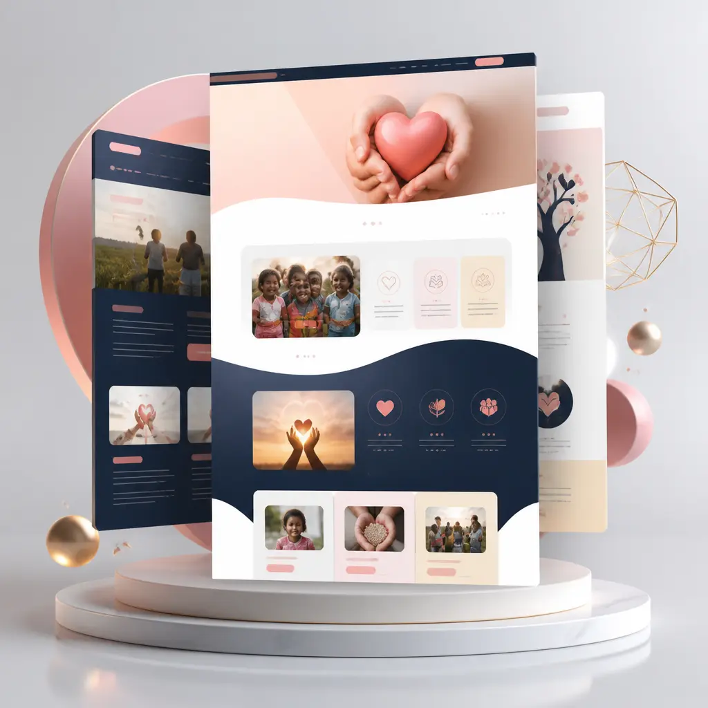 Charity Fundraiser Landing Page