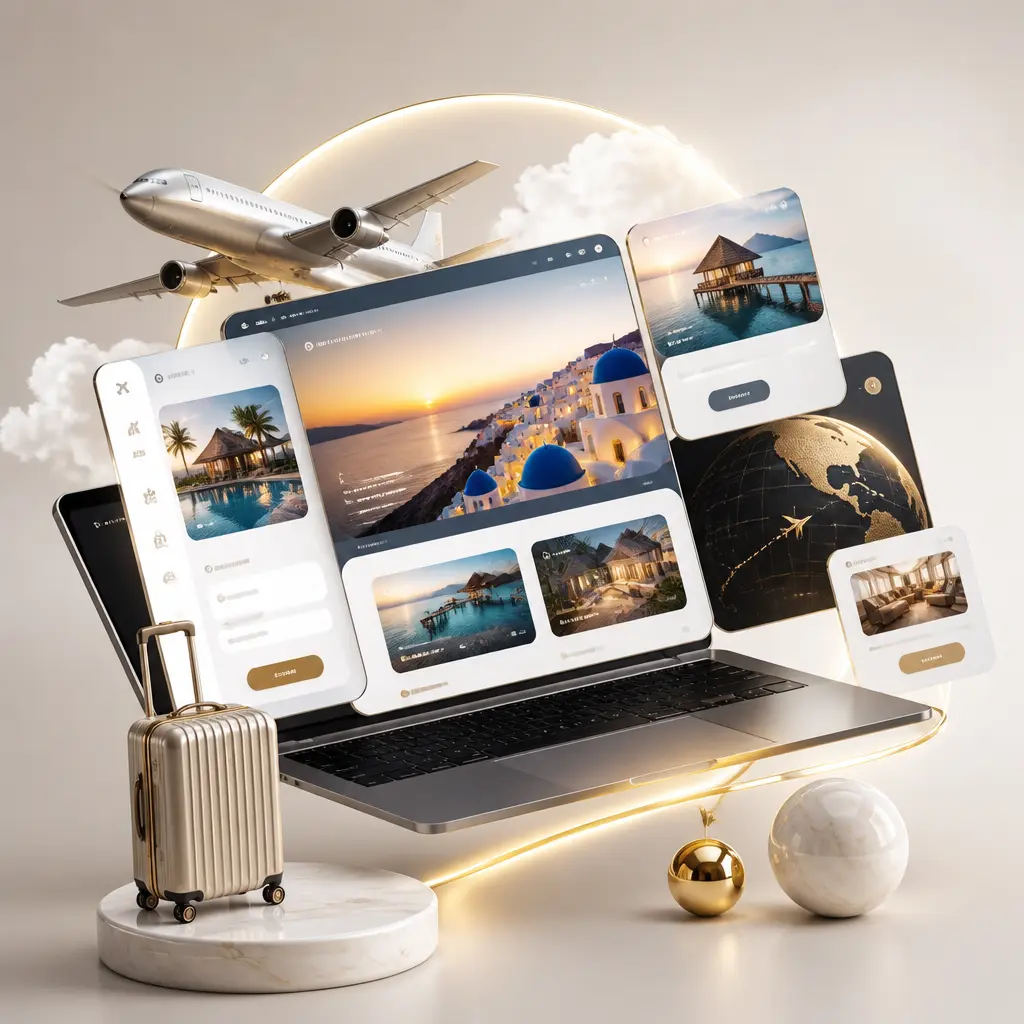 Travel Booking Landing Template